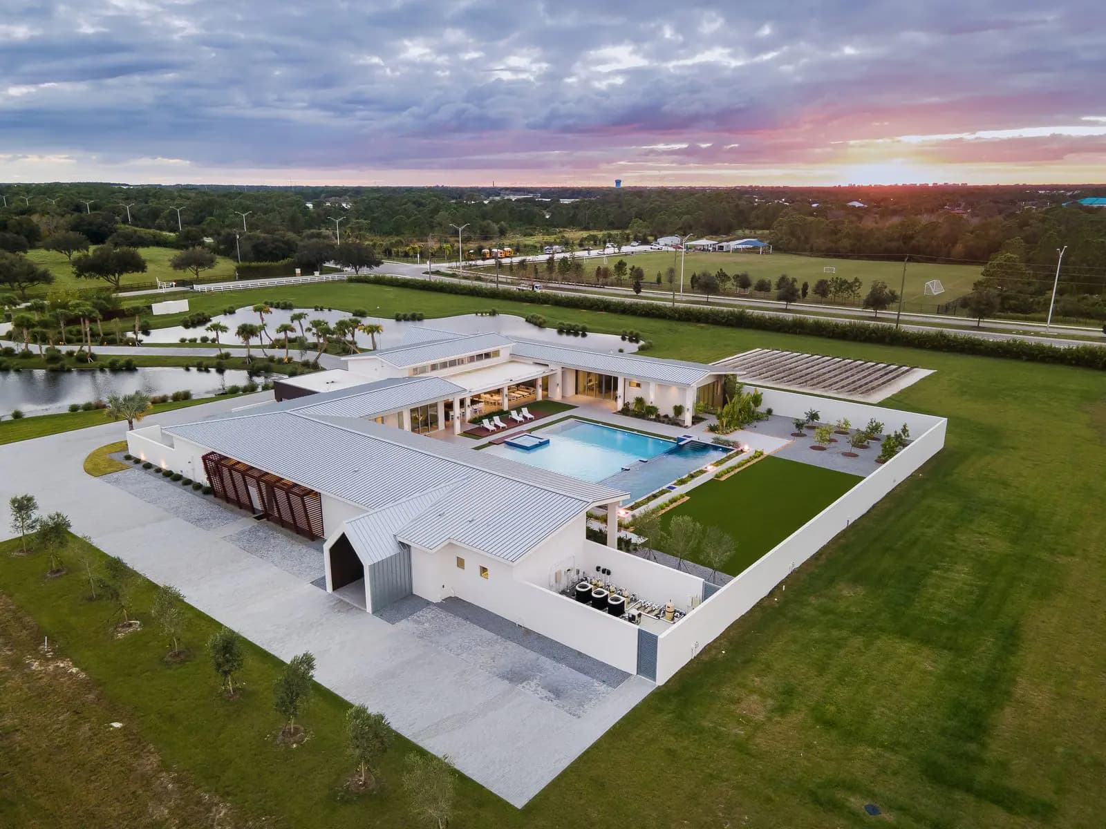 Hi-Tech Ranch, a modern home built by Voigt Brothers Construction