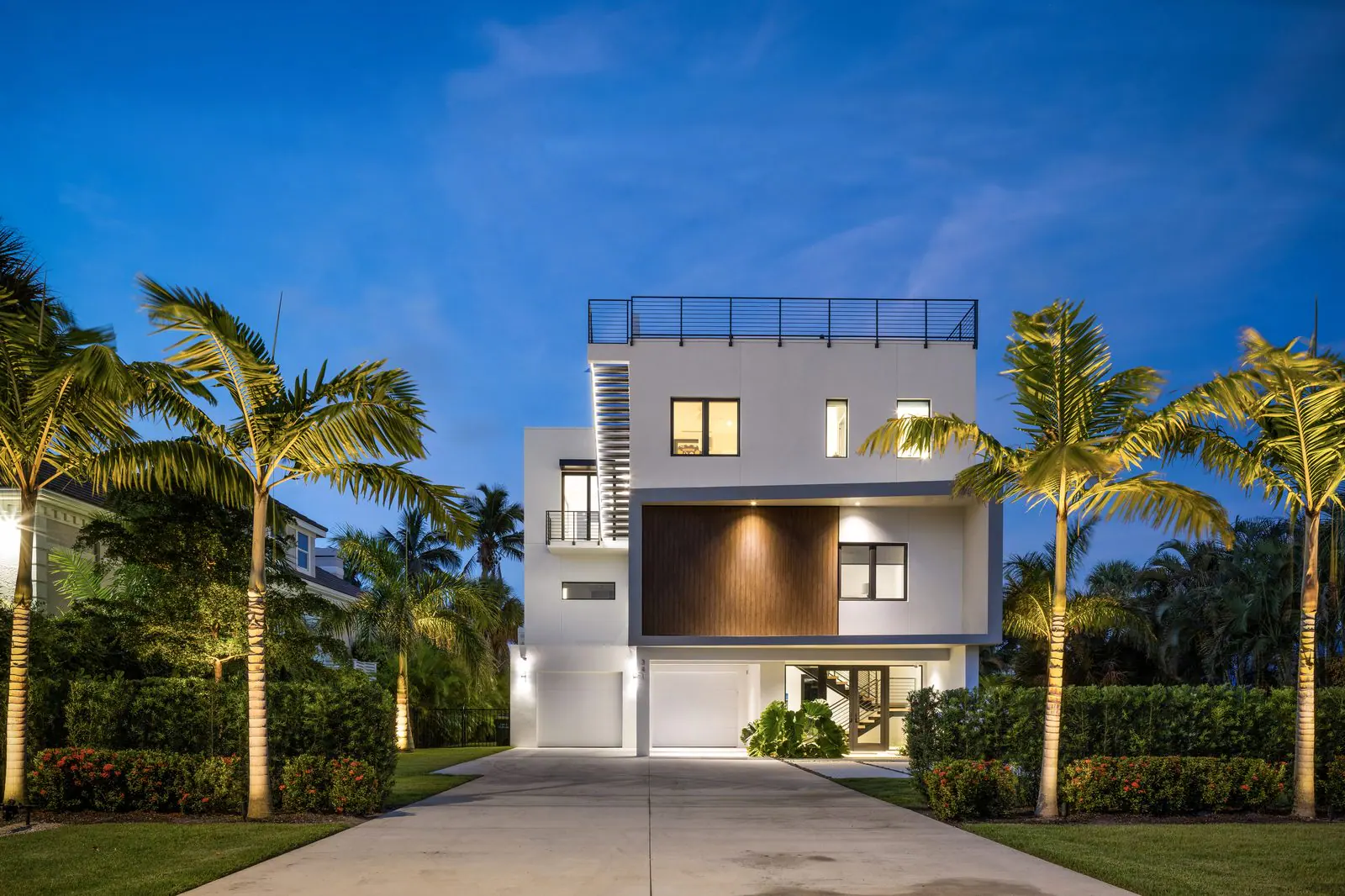 Block 50, a contemporary, modern home built by Voigt Brothers Construction